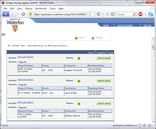 Adding courses! Finally!