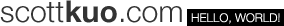 scottkuo.com | website of Scott Kuo